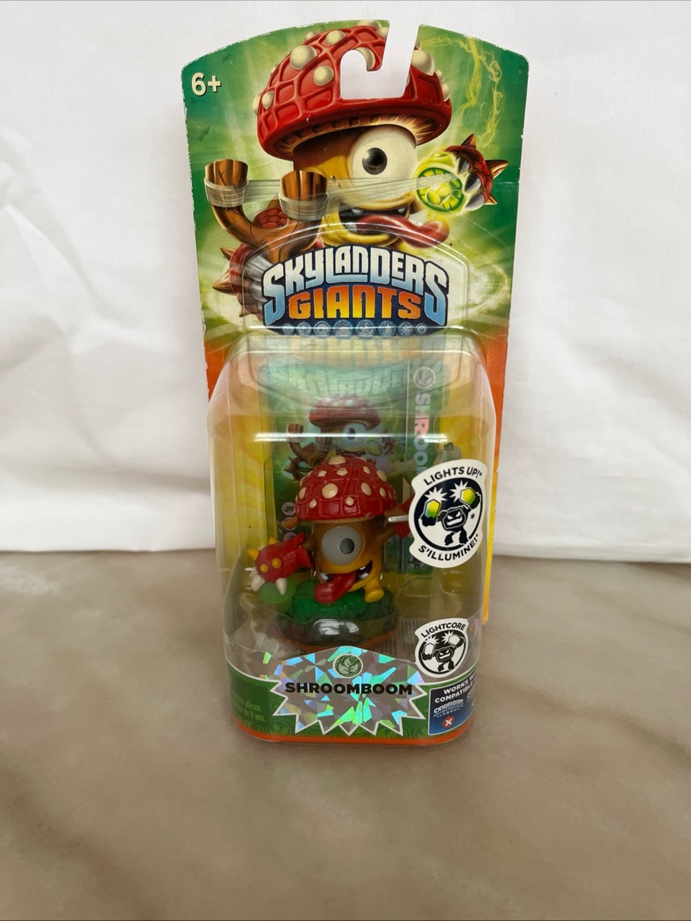Skylanders Giants LightCore Shroomboom 2012 Activision Brand New Sealed
